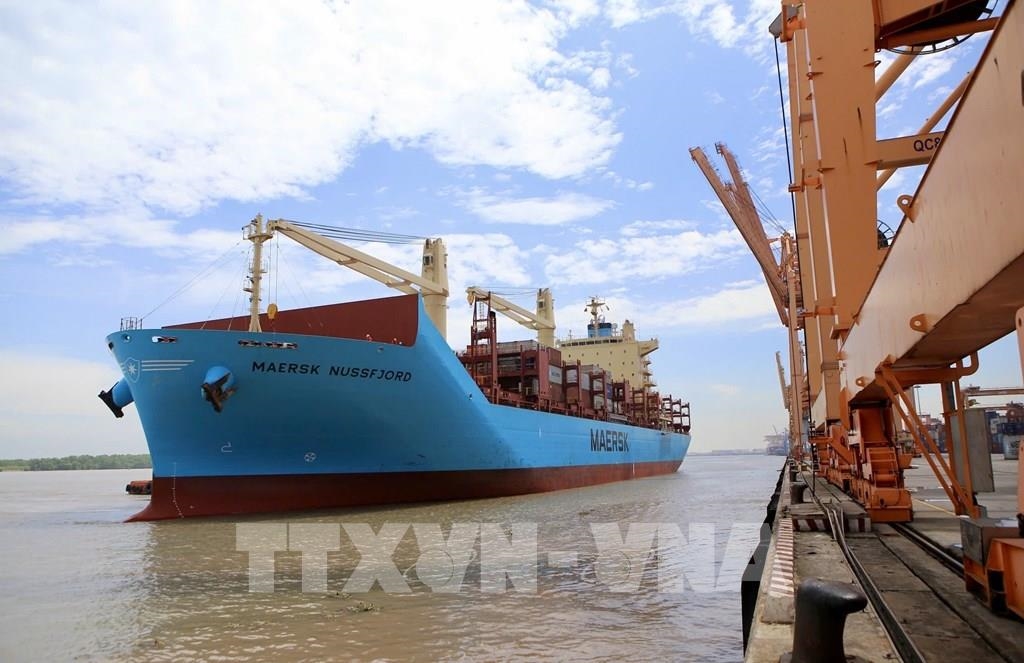 Sản lượng hàng hóa qua các cảng Hải Phòng vượt kịch bản 8 tháng