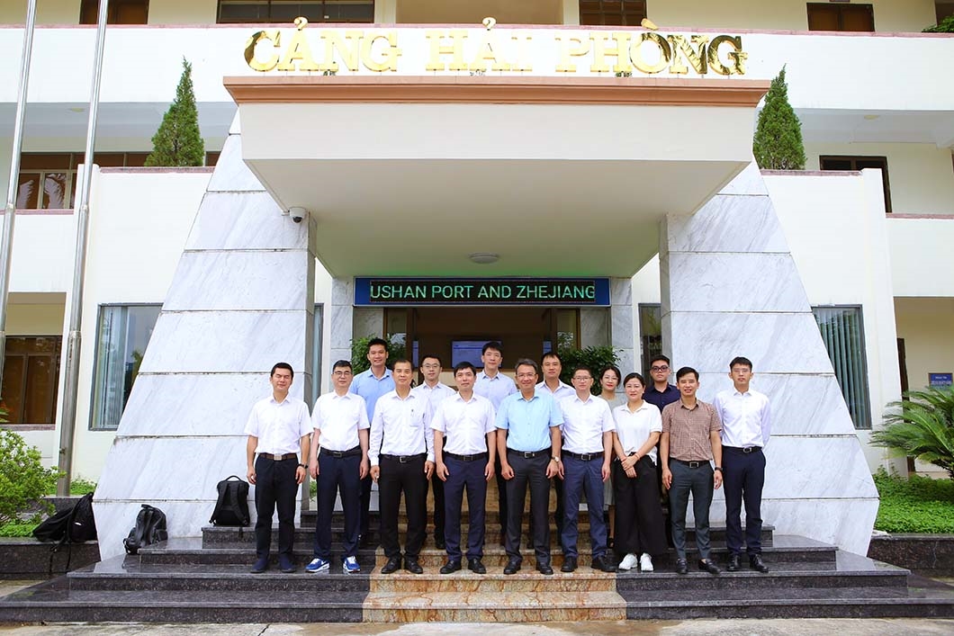Cảng Hải Phòng đón tiếp đoàn công tác Cảng Châu Sơn Ninh Ba (Trung Quốc): Tăng cường hợp tác chiến lược