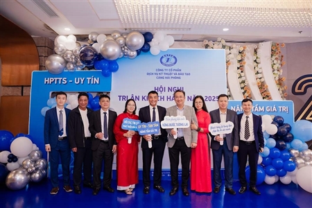 Công ty cổ phần Dịch vụ Kỹ thuật và Đào tạo Cảng Hải Phòng tổ chức Hội nghị khách hàng năm 2025
