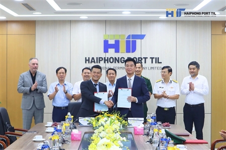 HTIT và TC-HICT ký kết thỏa thuận phối hợp, nâng cao hiệu quả khai thác tại khu vực cảng Lạch Huyện