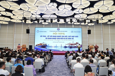 Cảng Hải Phòng phối hợp tổ chức Hội nghị Kết nối doanh nghiệp sản xuất, xuất nhập khẩu với doanh nghiệp cảng biển và các hãng tàu