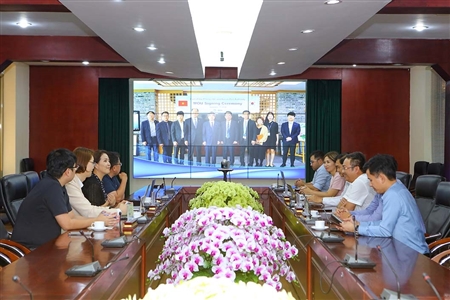 Đoàn công tác chính quyền Cảng Busan thăm và làm việc tại Cảng Hải Phòng