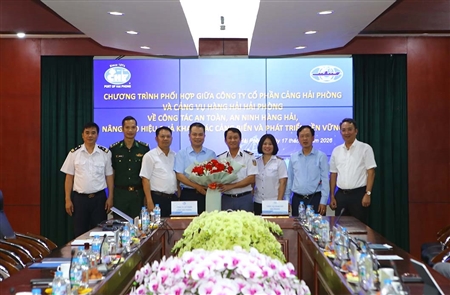 Cảng Hải Phòng Và Cảng vụ hàng hải Hải Phòng ký kết quy chế phối hợp, nâng cao hiệu quả khai thác cảng biển và phát triển bền vững
