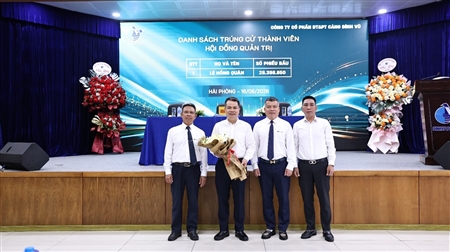 Cảng Đình Vũ kiện toàn hội đồng quản trị, củng cố nền tảng cho giai đoạn phát triển mới