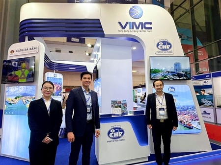 Cảng Hải Phòng tham gia triển lãm quốc tế Vietship 2025