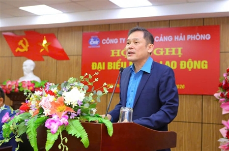 Đồng chí Tô Đình Sơn – Chủ tịch Công đoàn Cảng Hải Phòng trúng cử Đại biểu Quốc hội khóa XVI