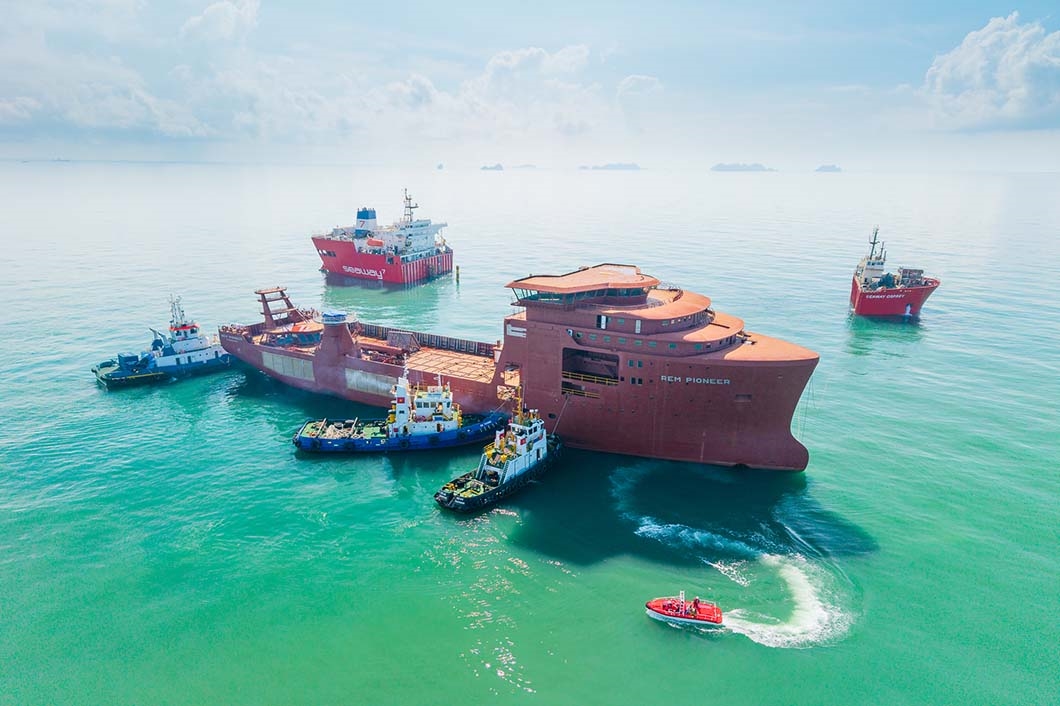 HAI PHONG PORT TUGGING AND TRANSPORT JOINT STOCK COMPANY AFFIRMS ITS CAPABILITIES THROUGH THE SPECIAL PROJECT “TOWING THE VESSEL ST 245 ESCV NO.82.”