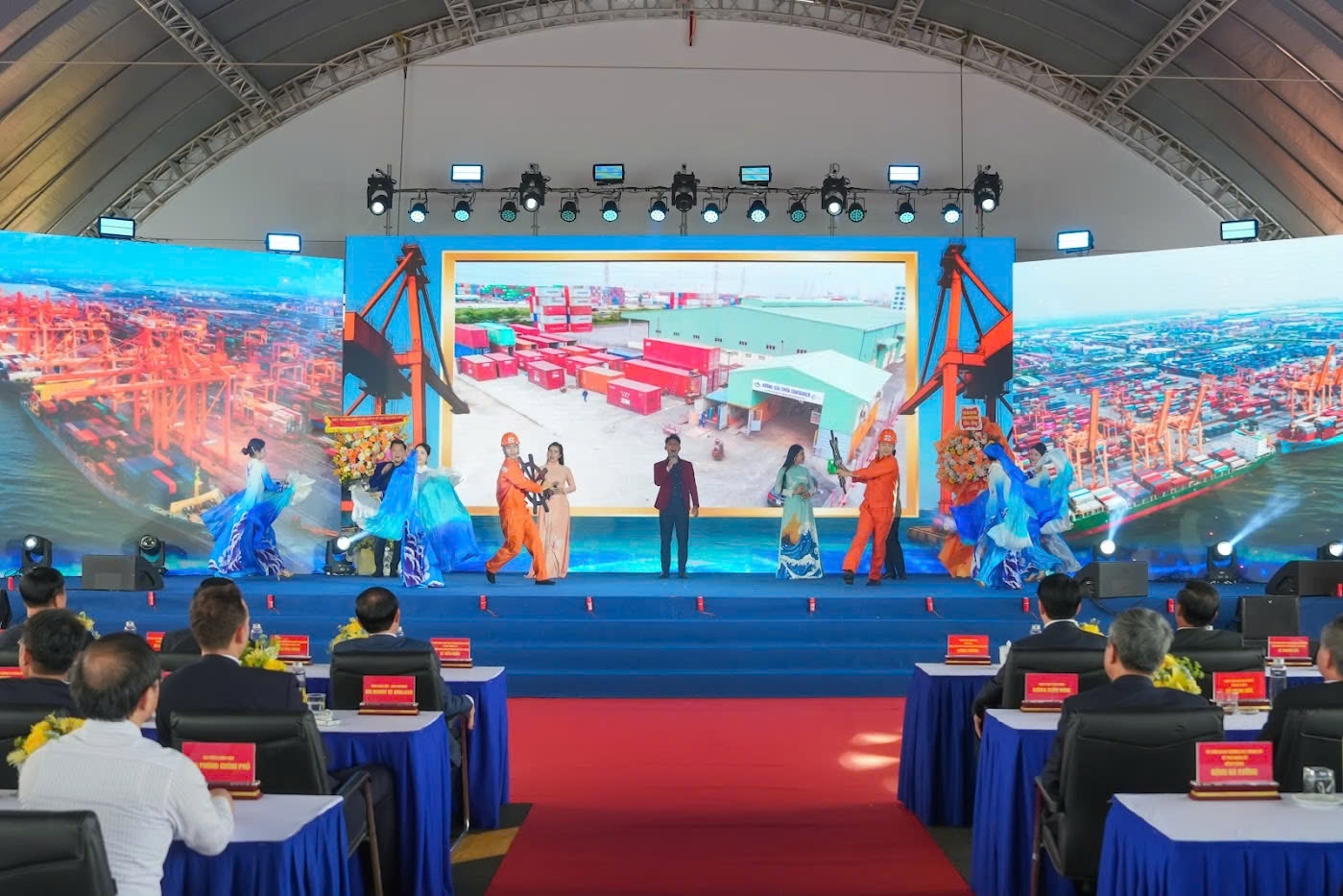 Impressive Moments at the Inauguration Ceremony of Lach Huyen International Container Terminals No. 3 and 4 – Hai Phong Port.